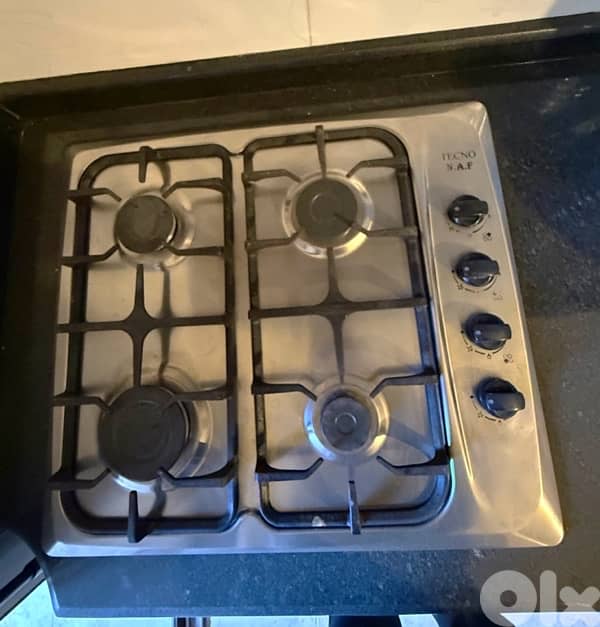 غاز مع فرن gas with oven 2