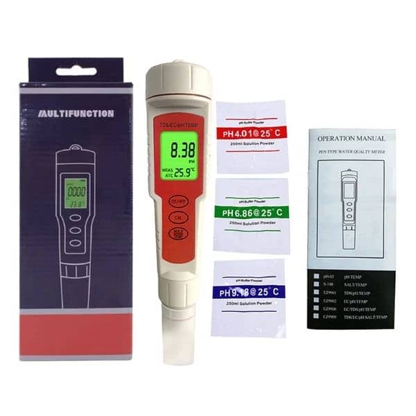 PH meter/ Tds/ Ec / Salinity/ SG/ ORP 6