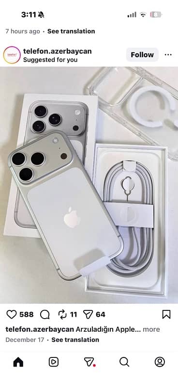 iphone 17 pro 256gb 1sim