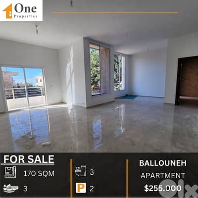 APARTMENT FOR SALE IN BALLOUNEH