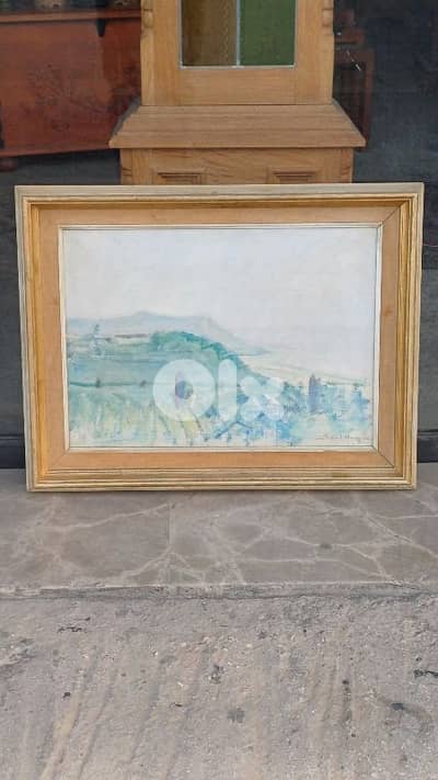 لوحة رسم زيتي اوروبية