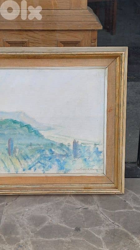 لوحة رسم زيتي اوروبية 3