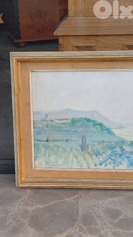 لوحة رسم زيتي اوروبية 4