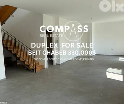 Brand new 300m2 apt (fair market price $330,000)IN  Beit Chabeb
