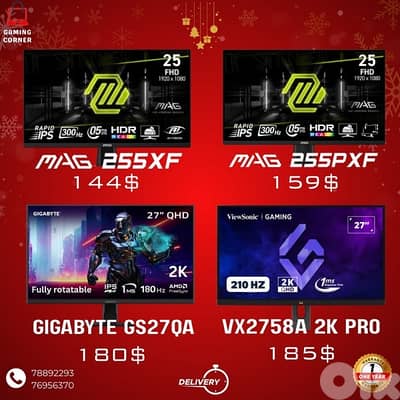 New Gaming Msi Monitor starting 142$ chech the picture