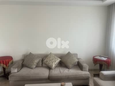 living room without table only coaches