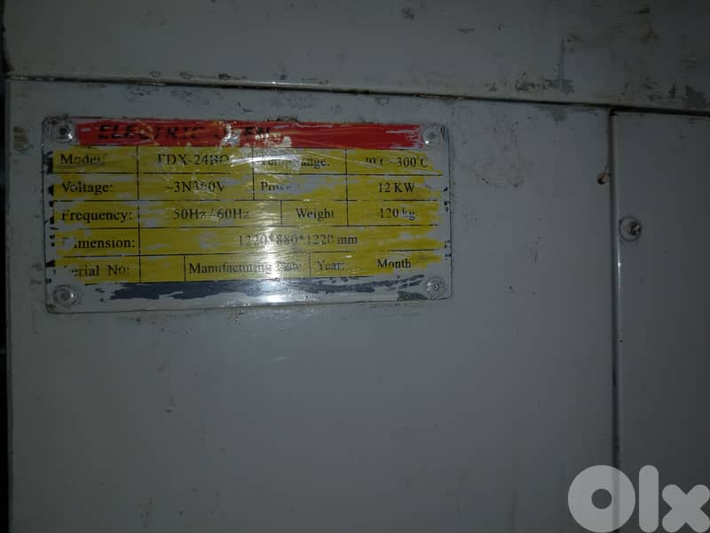 فرن كهربائي صناعي طابقين 6