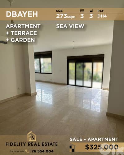 Apartment for sale in Dbayeh DH4 شقة للبيع في ضبية