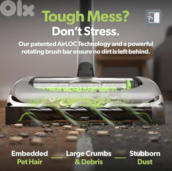 Gtech CORDLESS VACUUM CLEANER RECHARGEABLE 22V/ 4$ delivery 7