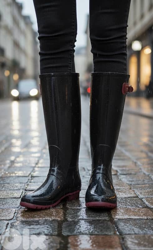 RAIN BOOTS MADE IN SPAIN worn once 1