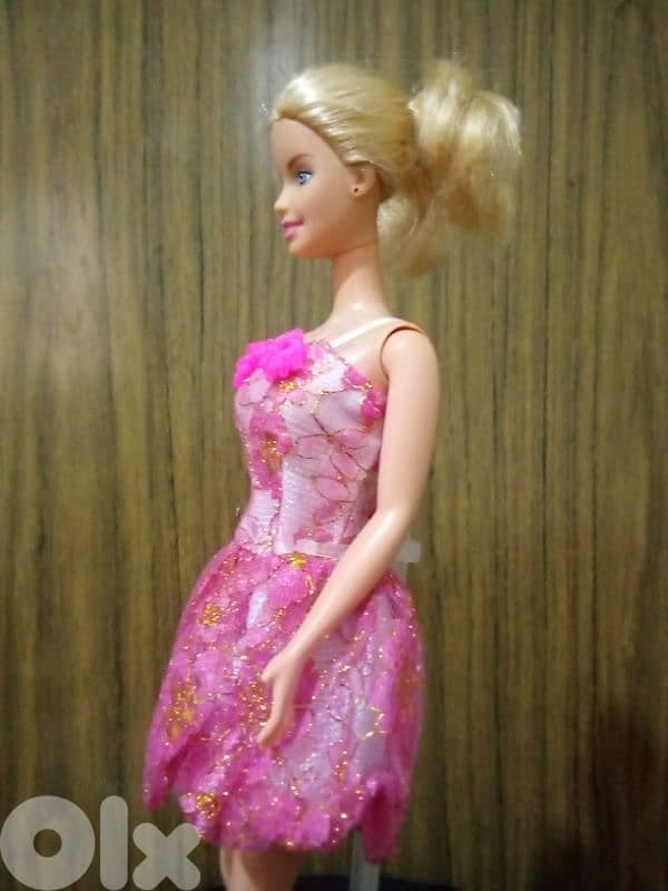 Barbie STAR SKATER Mattel2000 used Still good doll bend legs+Shoes 3