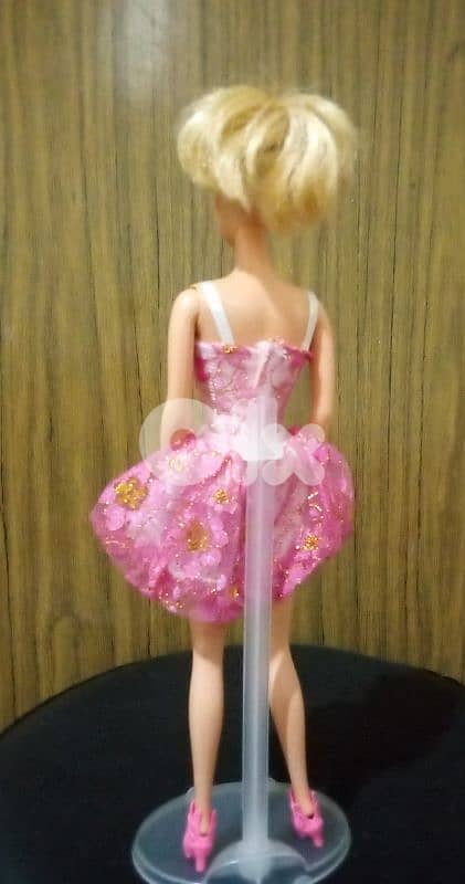 Barbie STAR SKATER Mattel2000 used Still good doll bend legs+Shoes 5