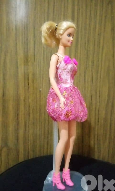 Barbie STAR SKATER Mattel2000 used Still good doll bend legs+Shoes 7