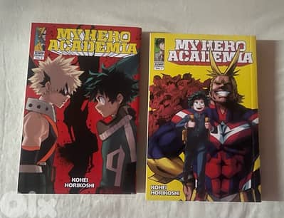 My Hero Academia manga volumes 1 + 2 (English)