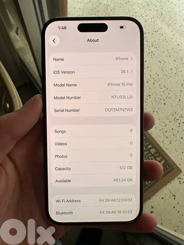 iphone 15 pro 512gb esim 6