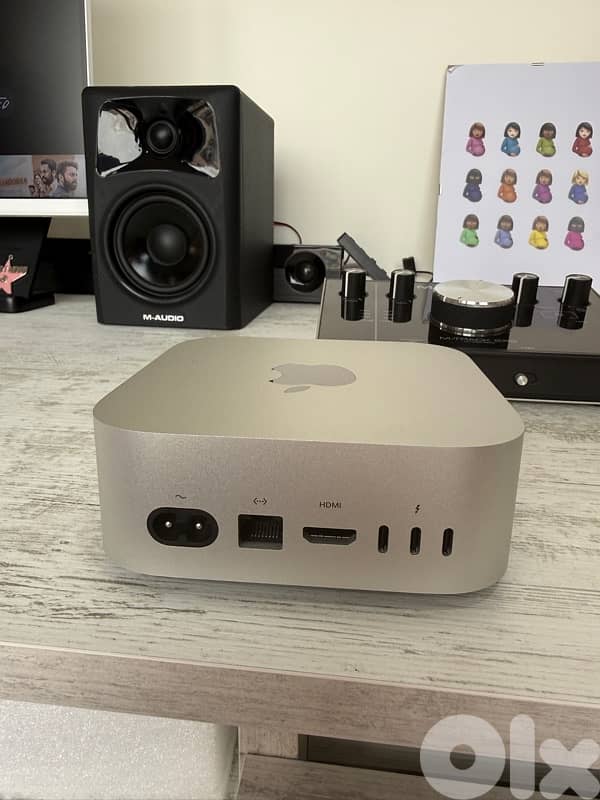 Apple Mac Mini M4 Chip + Apple Keyboard + HP Mouse 1