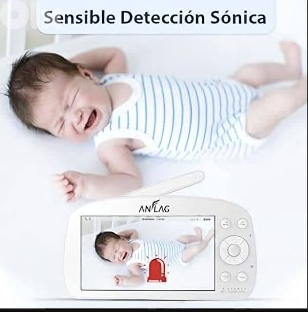 ANFLAG Baby Monitor, 1080P Wireless 5.5" FHD LCD /4$ delivery 10