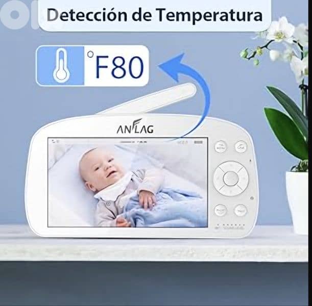 ANFLAG Baby Monitor, 1080P Wireless 5.5" FHD LCD /4$ delivery 11