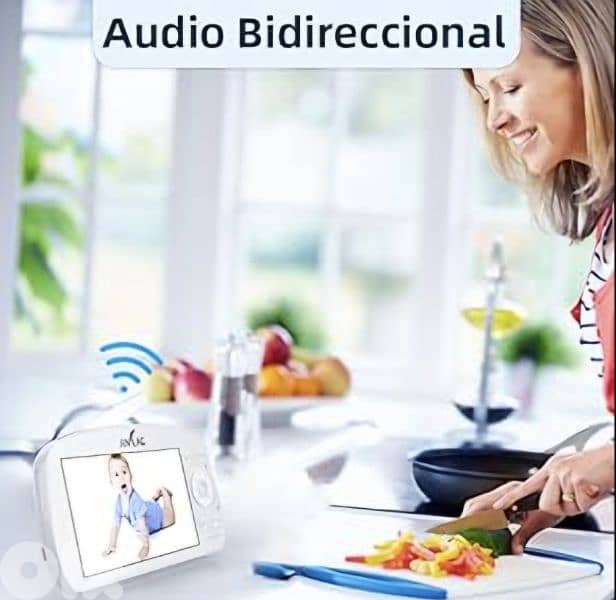 ANFLAG Baby Monitor, 1080P Wireless 5.5" FHD LCD /4$ delivery 12
