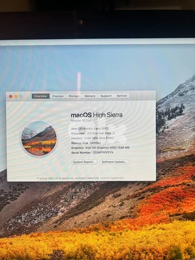 imac late 2013 used only 1 month
