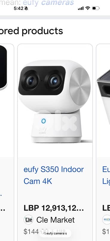 eufy camera s350
