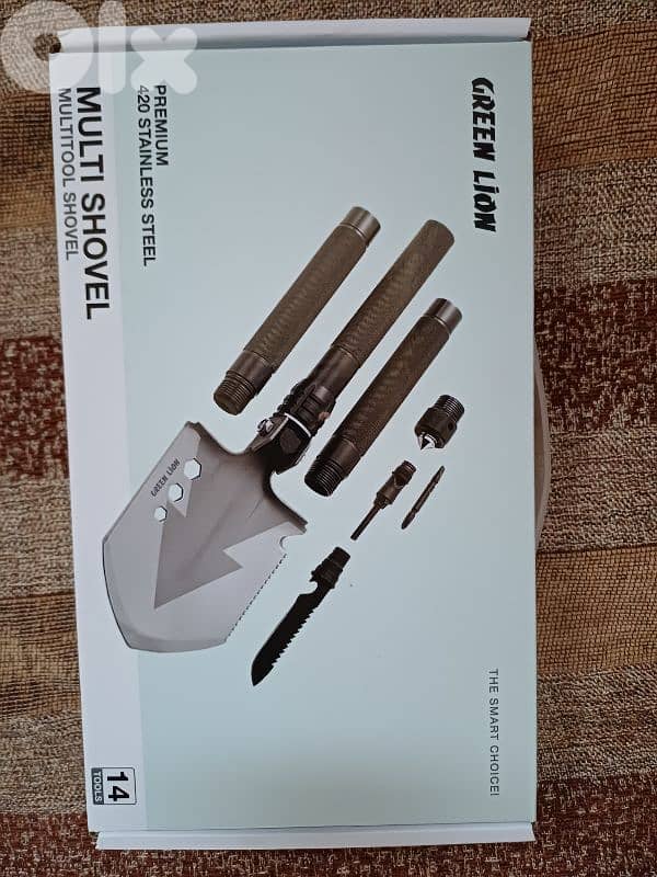 Green Lion Multi Shovel , in box 1
