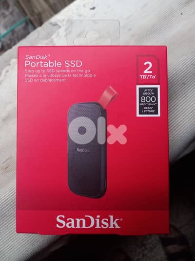 External Portable SSD SanDisk USB-C 1Tb SDSSDE30-1T00