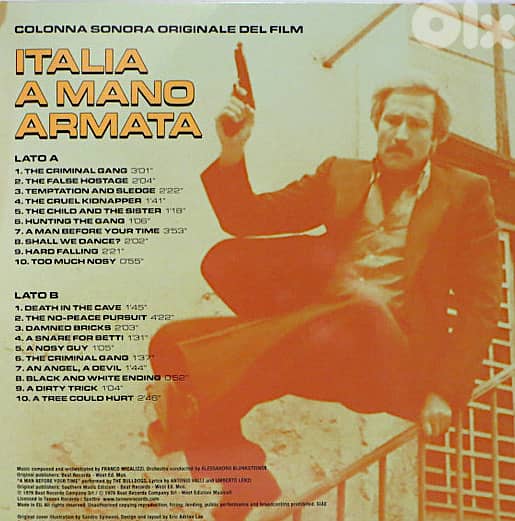 Italia A Mano Armata ( LP, Limited Edition, Numbered ) 1