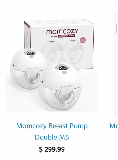 Momcozy M5 Wearable Breast Pump – Like New