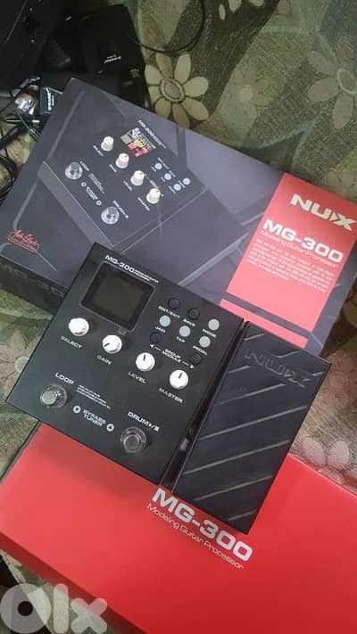 NUX MG-300 Multi Effects Pedal TSAC-HD