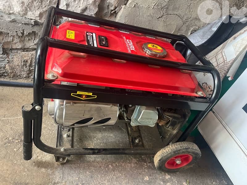 Covax EPH5500E2 gasoline generator. 2
