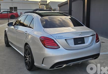 C300 AWD Red Leather AMG Look