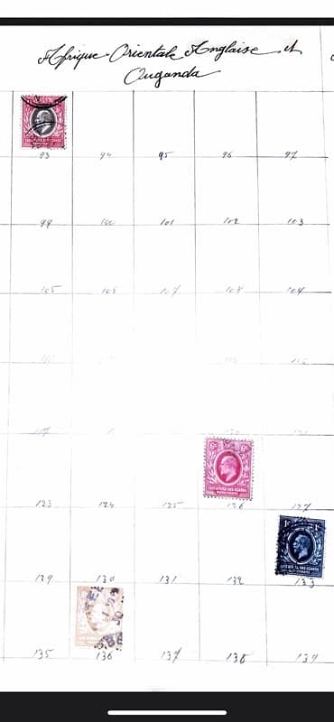 Afrique Orientale Stamps 2