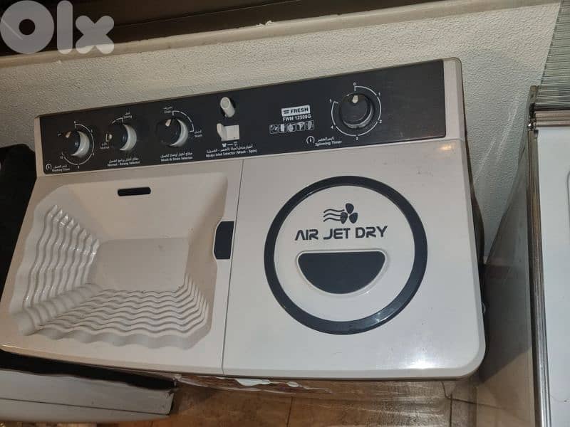 غسالة جرنين ماركة fresh ١٢ كيلو مستعملة مرتان سعر منهي ١٣٥ دولار 1