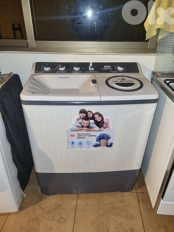 غسالة جرنين ماركة fresh ١٢ كيلو مستعملة مرتان سعر منهي ١٣٥ دولار 5