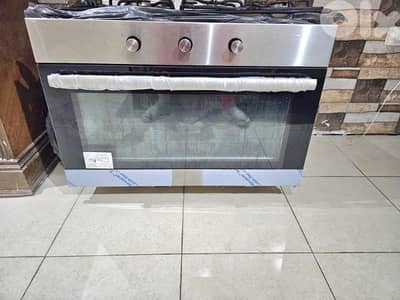 فرن انكاستري ايطالي ٩٠ سم و غاز ٥ عيون