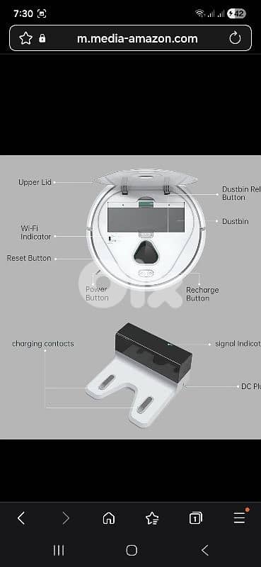 Trifo Home Surveillance Vacuum Robot +Mopping, pet edition/4$ delivery 2
