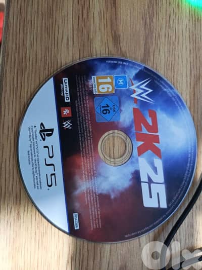 WWE 2K25 ps5 disk