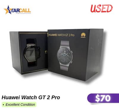 Huawei Watch GT 2 Pro  Excellent Condition
