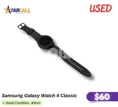 Samsung Galaxy Watch 4 Classic  Good Condition, 40mm