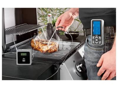 grill meister electronic cooking thermometer