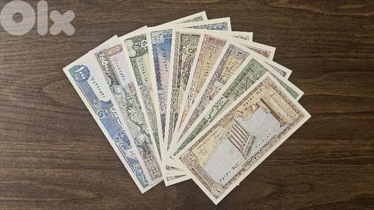 عملات لبنانية و اجنبية انسر