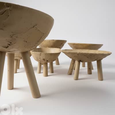 Concrete raised plates