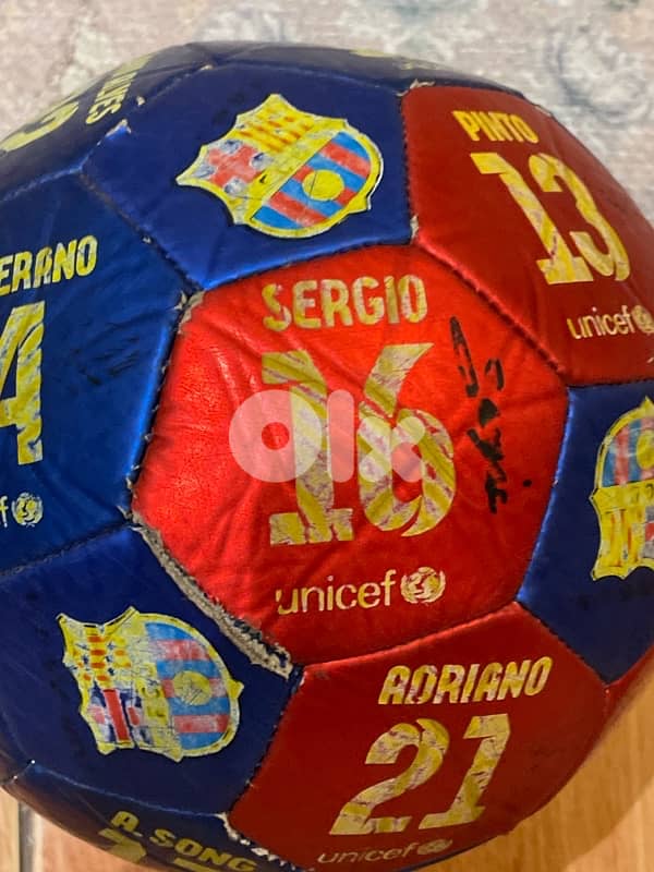 football with Messi signed 79120376 5