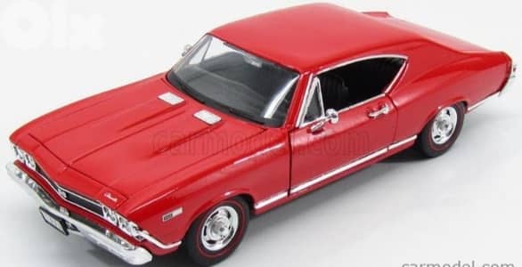Chevrolet Chevelle SS 396 1968 diecast car model 1;24