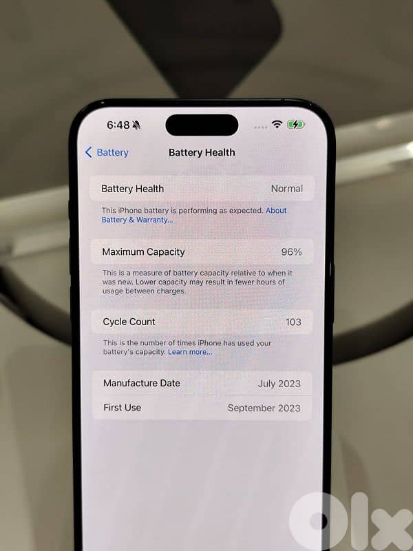 iphone 15 pro max 256 6