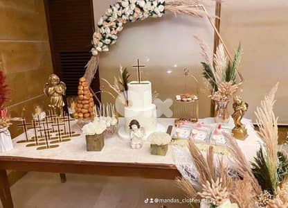 للبيع تجهيزات ديكور لكافة المناسبات