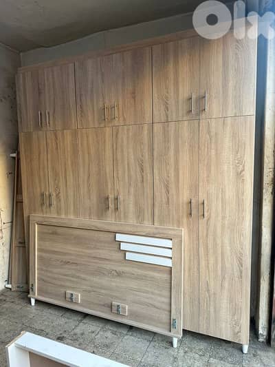 اوضة نوم طابقين شغل توصاية ملبسة بالكامل