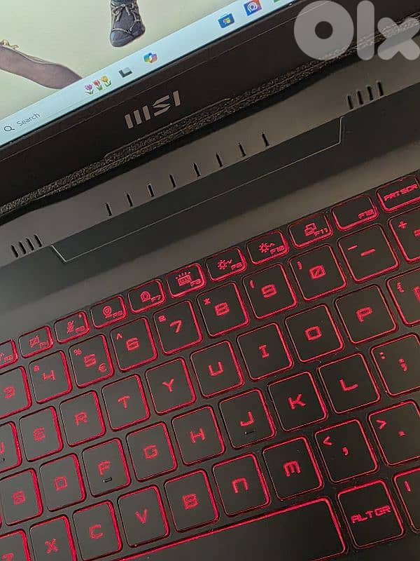 GAMING LAPTOP MSI KATANA GF66 CORE I7 GENERATION 12H RTX 3060 2