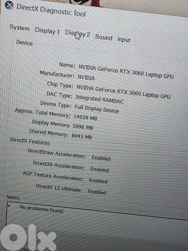 GAMING LAPTOP MSI KATANA GF66 CORE I7 GENERATION 12H RTX 3060 5